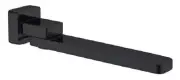 Nero CELIA SWIVEL WALL SPOUT 259mm Brass Body, Streamlined Design MATTE BLACK