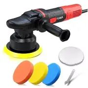 AOBEN Car Buffer Polisher,6 inch Dual Action Polisher,Random Buffer AT3501-7