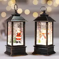 在飛比找樂天市場購物網優惠-圣誕節禮物小夜燈發光創意可愛手提小油燈節日裝飾小禮品桌面擺件