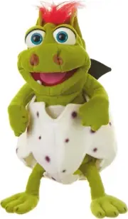 Living Puppets Olive 14-Inch Baby Dinosaur Hand Puppet