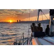 Save 19.32%! Barcelona Sunset Cruise with Open Bar of Cava and Snacks