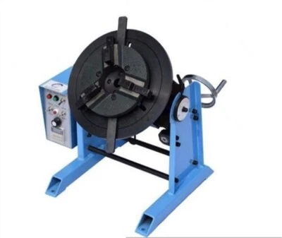 Welding Positioner 50Kg 1~15RPM 220V Turntable Timing With 200Mm Chuck am