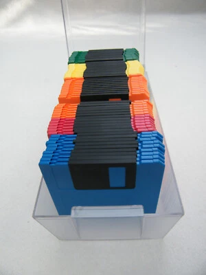 52 Memorex IBM Formatted 1.44 MB 3.5" SHD Hard Floppy Disks NEW in Case