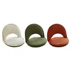 Floor Chair Tatami Chair Multiangle Cushioned recliner Portable Removable