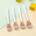Plastic Highlight Brush White Stem Powder Brush Fashion Powder Blusher Brush