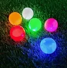 80PC LED Golf Ball Glow In The Dark Night Light Up Luminous Long Glow Ball Sport
