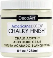 DecoArt Americana Chalky Finish Paint 8oz-Lace - ADC-02
