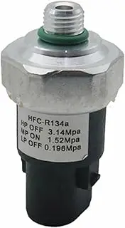 A/C Pressure Switch Sensor Compatible with Mazda for 2 3 5 6 for CX-7 1.8 2.0 2.3 3.0 OEM:B01A61503 Air Conditioning Pressure Sensor A/C Air Condition Pressure Sensor