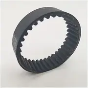 2PCS Black Rubber HTD 5M Type Closed Loop Timing Pulley Belt 5mm Picth 300-370mm Length 15/20/25mm Width Synchronous Belt(5M-345,25mm)