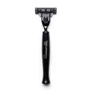 Taylor of Old Bond Street No. 74 Mach3 Razor with Black Handle