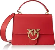 [Pinko] Women's Love One Top Handle Classic Li Bag, One Size