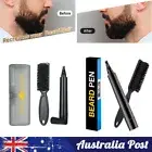 Sweat-proof Beard Pencil Brush Kit 4-Tip Filling Pen Filler Eyebrow Hair Styling