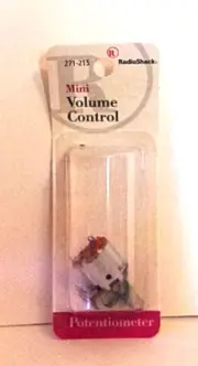 Radio Shack #271-215 Mini Volume Control Potentionmeter NEW