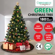 Green Artificial Christmas Tree - 1.8m