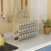 3 Tiers Spice Rack Organizer Seasoning Organizer Pantry Cabinet Jars Cabinet