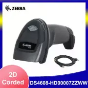 Zebra DS4608-HD00007ZZWW 2D USB Area-imaging Handheld Barcode Scanner with Cable