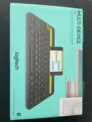 Logitech - K480 Tenkeyless (TKL) Bluetooth Membrane Multidevice Keyboard - Black