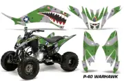 ATV Graphic Decals Stickers For Yamaha Raptor 125 2011-2014 P40WARHAWK G