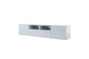 Luxo Anton 200cm Entertainment Unit - White - White