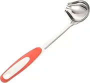 KOCKSHION Mini Stainless Steel Spoon for Salad Dressing Dessert Sauces Comfortable Grip