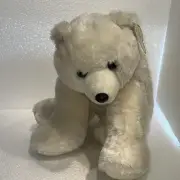 Polar Bear IGLOO soft plush 14" w/Tag Aurora NWT