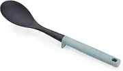 [Joseph Joseph] Duo Slotted Spoon with Integrated Tool Rest Hygienic Design, Heat-Resistant Nylon Head, Ideal for Non-Stick Cookware, Opal