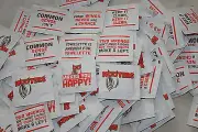 50 HOOTERS Moist Towelettes "WET NAPS" Individually Wrapped Lemon Scented