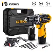DEKO 12V/16V/20V Cordless Drill Screwdriver Mini Wireless Power Driver Lithium-I