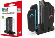 for Switch 2 Controller Charging Dock Station, Compatible with Nintendo Switch 2 Joycons, Switch 2 Controller Charger Dock Station with Upgraded 8 Game Storage for Nintendo Switch 2 (Stand)