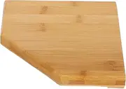 EXAOMBLE Wall Corner Shelf Wood Floating Shelf for Home Decor Easy Installation Maintenance for Bedroom Living Bathroom Kitchen