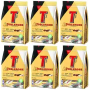 6 TOBLERONE Tiny Assorted White Milk & Dark Chocolate Chocolate Bites 248g 8.8oz