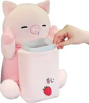 [Vitsrisea] Car Tissue Dispenser - Waterproof Tissue Holder for Cars with Animal Motif Console Tissue Holder for Trash Can | Tissue Box for Bedroom, Living Room