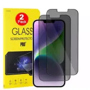 Anti Spy Privacy Tempered Glass Screen Protector For iPhone 15/14 Plus Pro Max