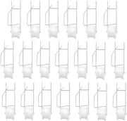 20 Pack Tomato Trellis Roller Hooks with 15M Twine for Tomato,Plant, Greenhou...