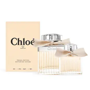 Chloe' 經典同名女性淡香精禮盒[75ml+20ml] EDP-香水航空版【美麗購】