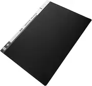 KICHOUSE A3 Presentation Binder 40 Page Pockets School Folder Art Display Folder Plastic Binder Sleeves Document Organizer