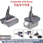 For Milwaukee to Dyson V6 V7 V8 Battery Adapter Automatic Cordless Click Lock