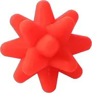 Healeved Muscle Fitness Ball Elastic Silicone Point Massager for Hand Holding Fascia Burst Odorless Durable for Muscle Development Balance Coordination Training