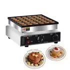 110V Commercial Mini Dutch Pancake Maker ，36PCS Dutch Pancake Baker Machine ，...
