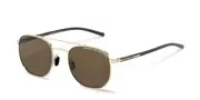 Porsche Design P8695 B Men's Sunglasses Gold Size 51