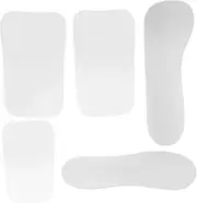 VILLFUL 5Pcs Handheld Mirrors Outdoor Oral Cavity Examination Tool Construction for Observation of Teeth and Mouth Health for Sports Injury Assessment