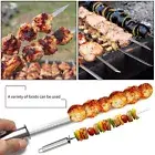 Versatile Grill Skewers Rust-proof Kabob Durable Stainless Steel for Grilling