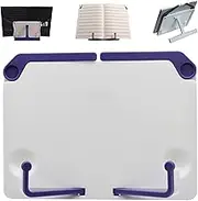 Maydahui Mini Desktop Book Stand Portable Foldable Lightweight Book Rest for Music Score Cookbook Tablet Ergonomic Reading Posture