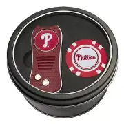 MLB Philadelphia Phillies Gift Set Switchblade Divot Tool & Poker Chip