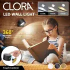 CLORA Rechargeable Wall Light Reading Lamp LED Portable Wall Sconce Wall Mounted