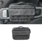Canvas Car Storage Bag Tool Kit & Cargo Organizer Saddlebag For Jeep Wrangler