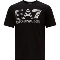 在飛比找momo購物網優惠-【EMPORIO ARMANI】EA7 品牌LOGO 短袖T