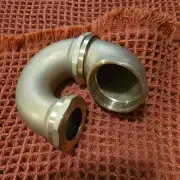 2" x 1-1/2" Cast Brass Sink Drain P-Trap (LA Sytle)