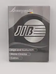 JIB Boaacoustic 4N OFC HiFi RCA to RCA Male to Male Subwoofer Cable - 3ft/1M