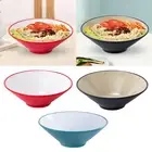 Ramen Bowl Salad Bowl Elegant Versatile Concave Convex Design Japanese for Mixed